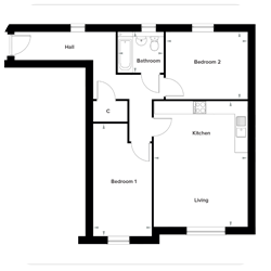 Virtual tour floorplan